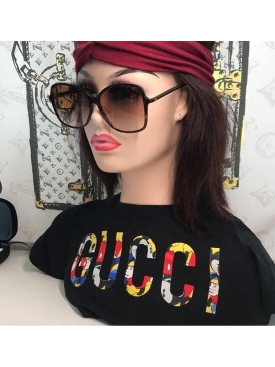 Gucci GG0546SK 002 – Havana Brown Gradient | 60-14-145 | New Authentic” main image 9